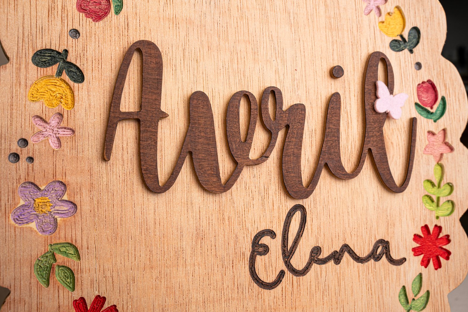 Plaquita Decorativa con Nombre