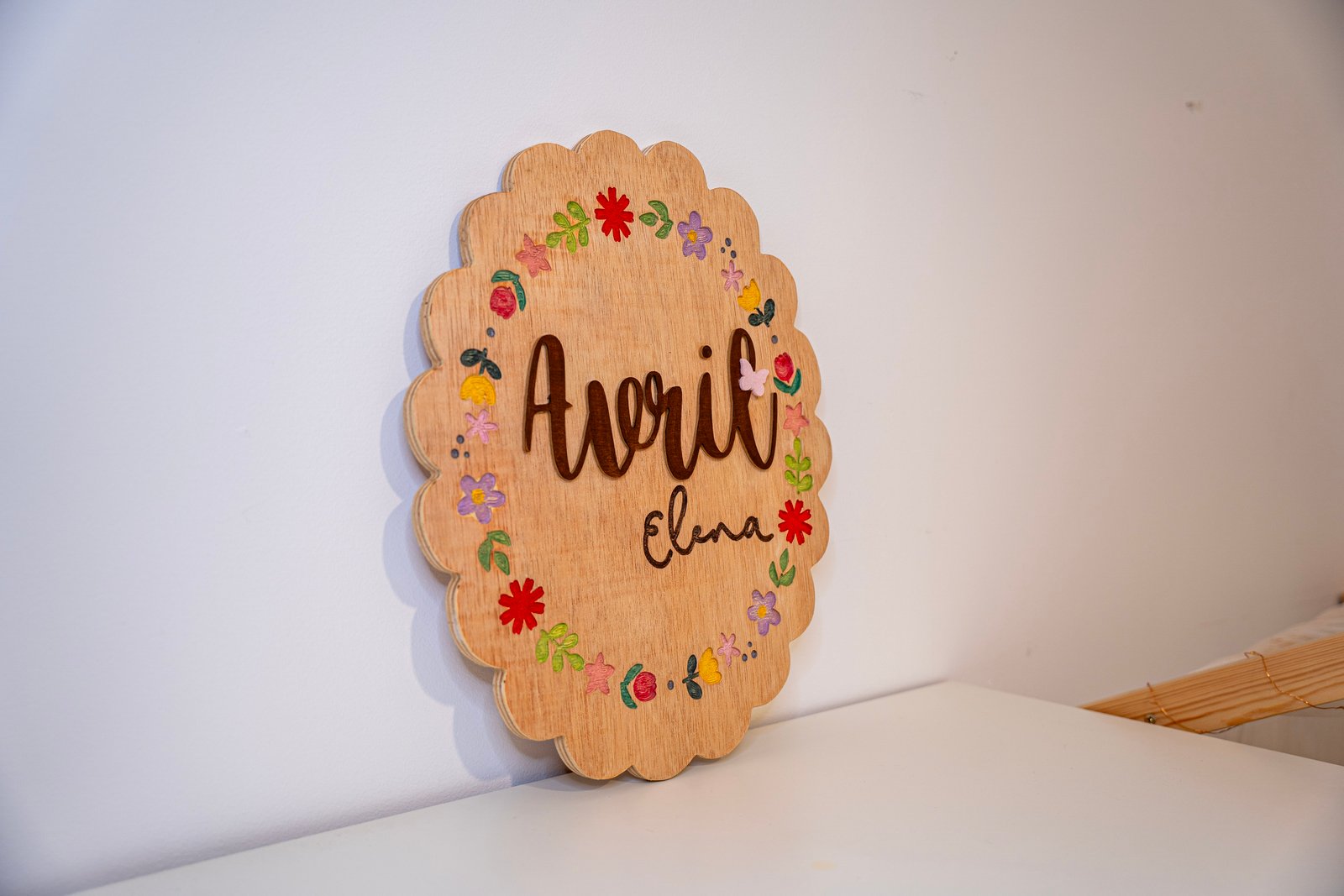 Plaquita Decorativa con Nombre