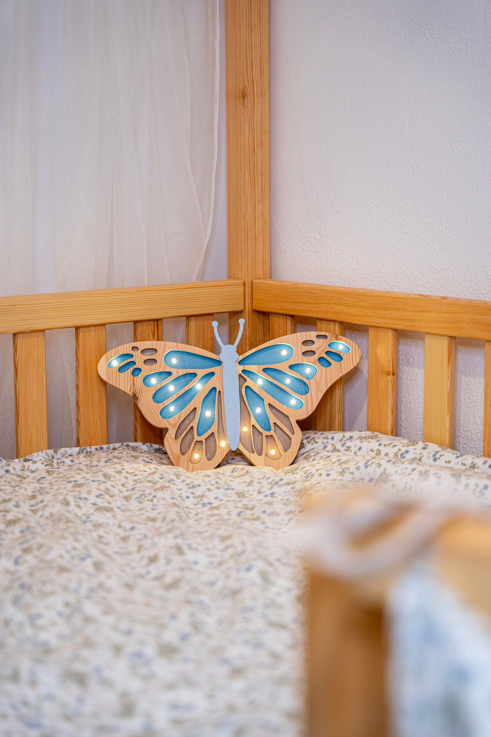 DSC01255 Lámpara Mariposa de Madera