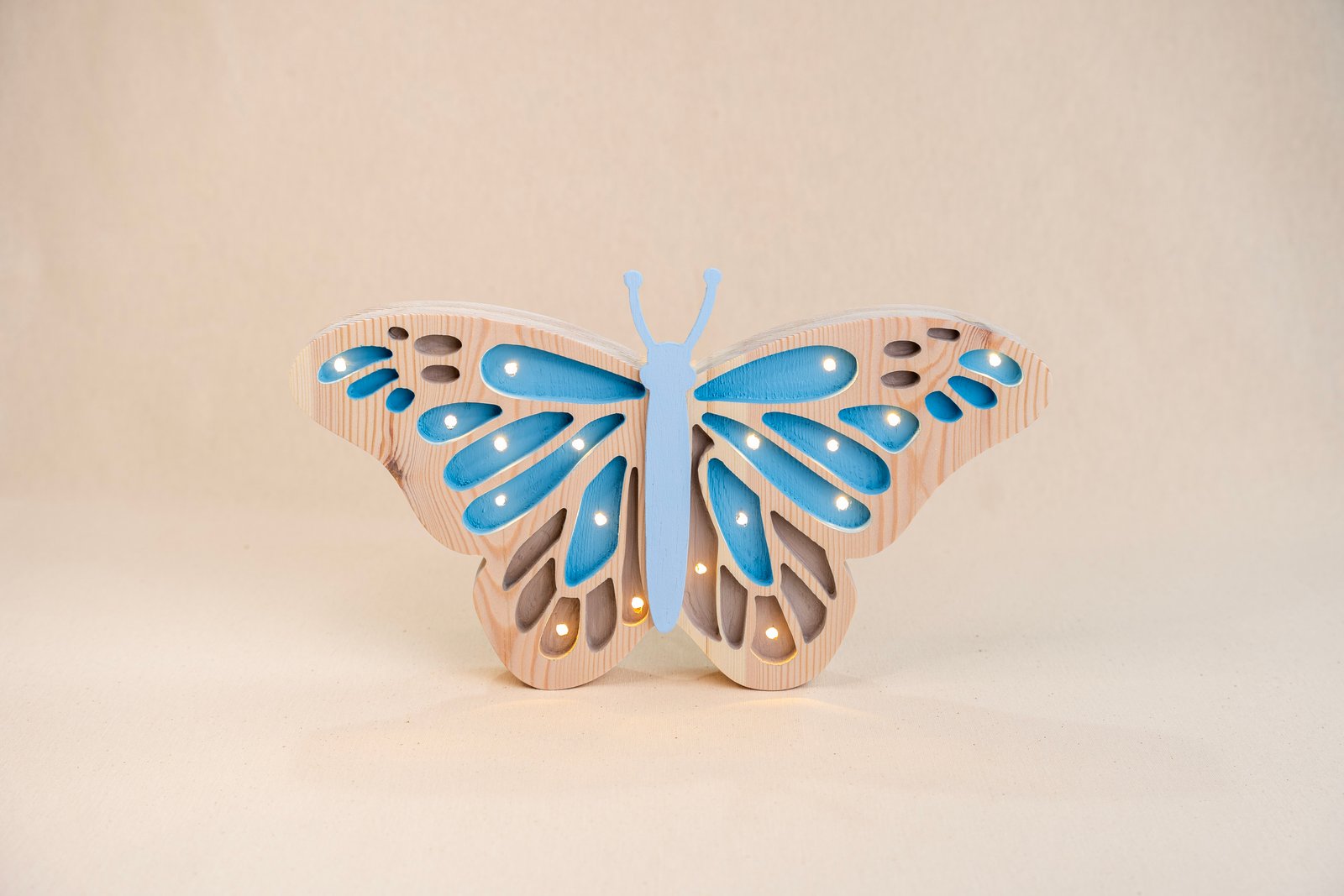 DSC01191 Lámpara Mariposa de Madera